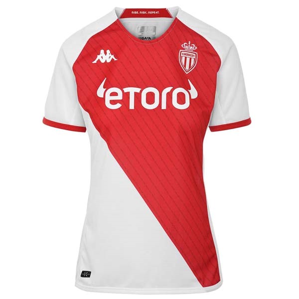 Camiseta AS Monaco 1st Mujer 2022-2023